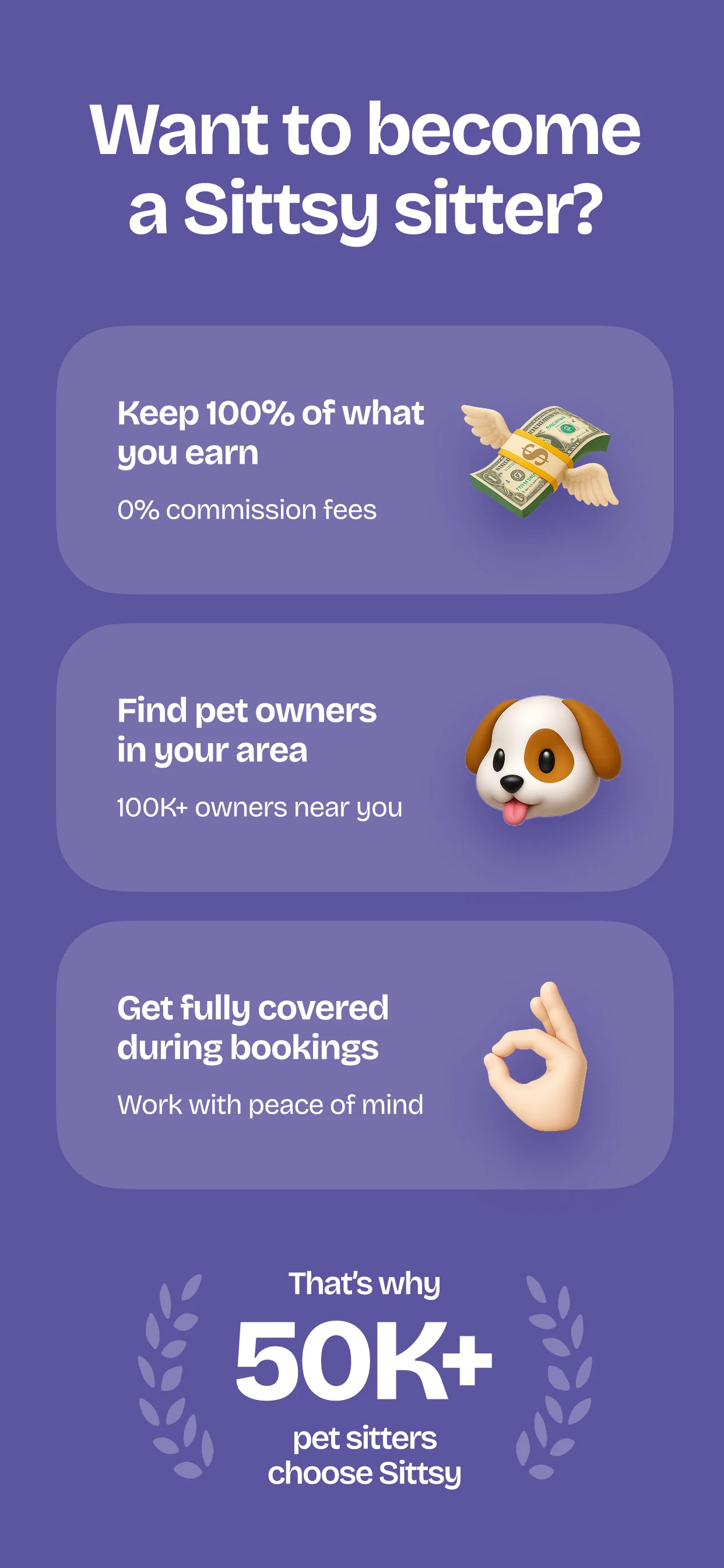 Sittsy - Trusted Pet Sitters screenshot