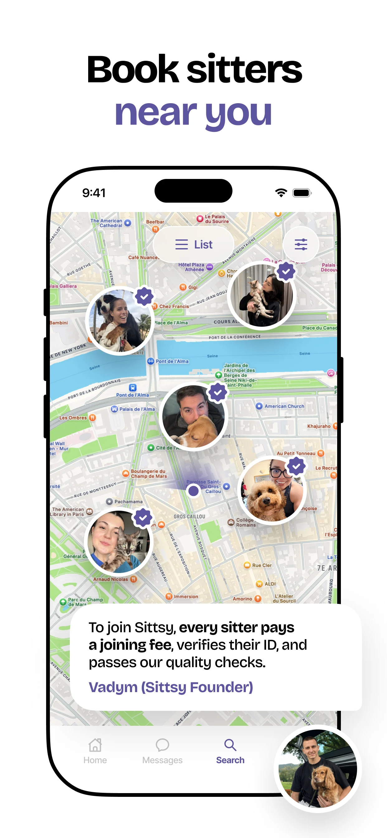 Sittsy - Trusted Pet Sitters screenshot