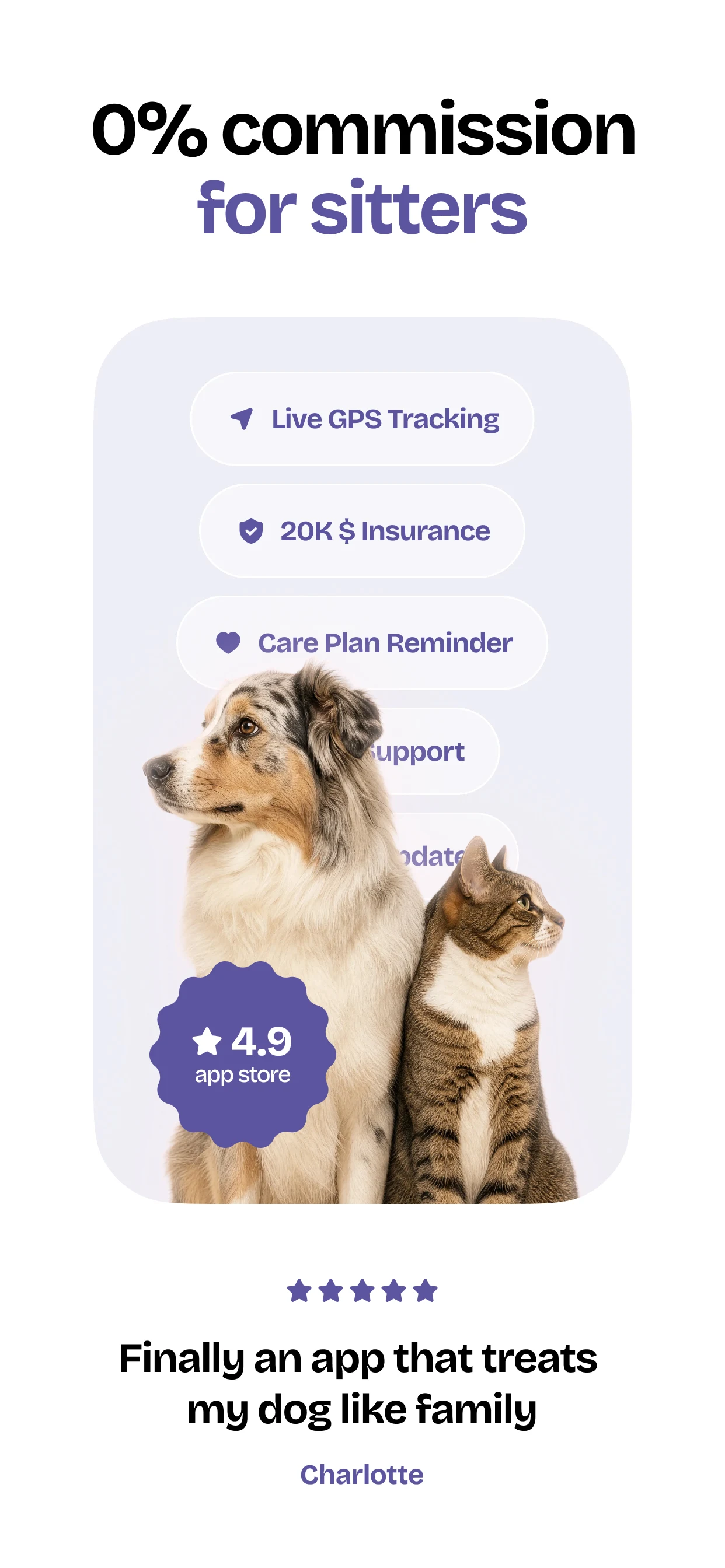 Sittsy - Trusted Pet Sitters screenshot